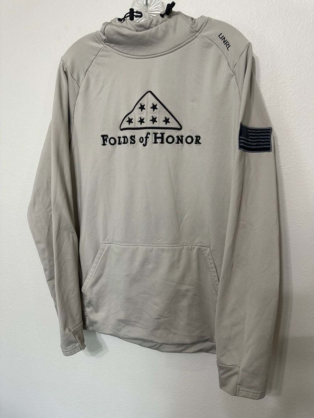 UNRL x Folds of Honor LTD Ascend Hoodie in Sand
